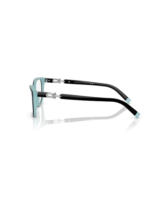 Tiffany & Co Black Tf2229 8055 Optical Frames Acetate Squared