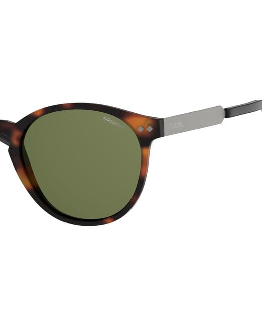 Polaroid Black Pld 1029/S N9P/Uc Sunglasses Plastic Round Polarized