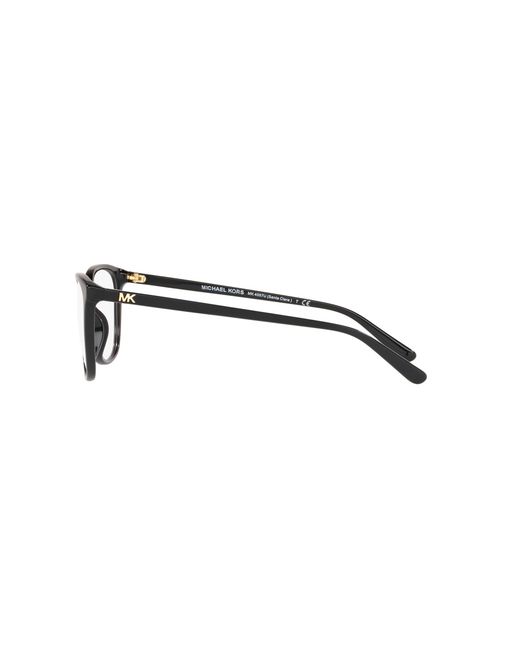Michael Kors Black Mk4067U Santa Clara 3005 Optical Frames Acetate Squared Normal