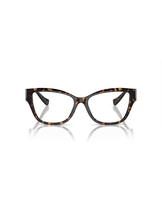 Versace Black Ve3347 108 Optical Frames Acetate Transparent Pillow Normal