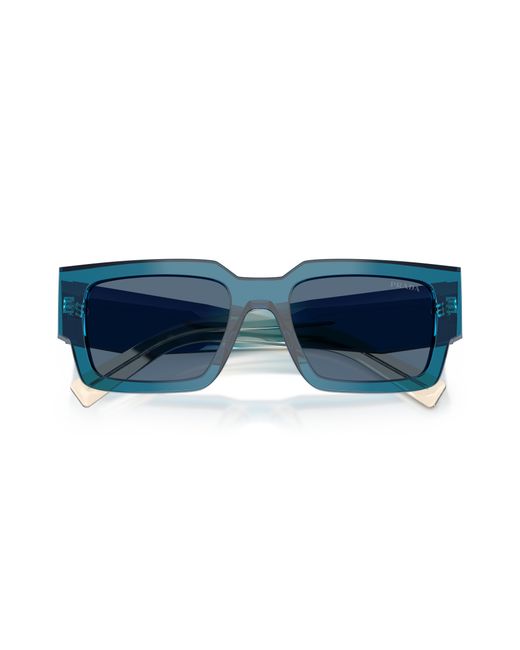 Prada Black Pr B17S 24F80S Sunglasses Acetate Squared Normal for men