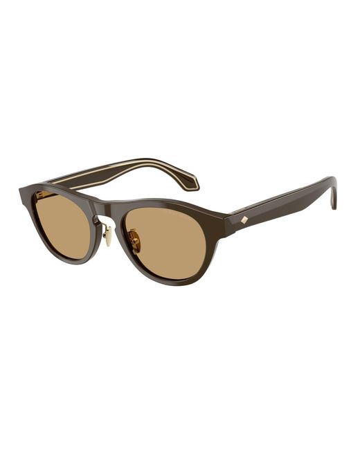 Giorgio Armani Black Ar8225 619473 Sunglasses Acetate Round Normal for men