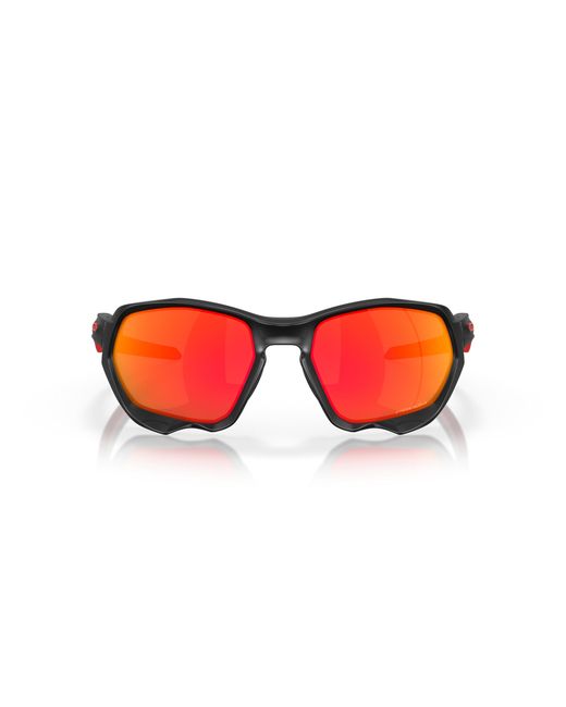 Oakley Black Oo9019 Plazma 901911 Sunglasses Plastic Squared Prizm for men