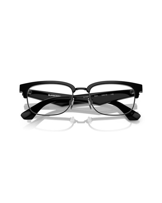 Burberry Black Be2424D 3001 Optical Frames Injected Squared Normal for men