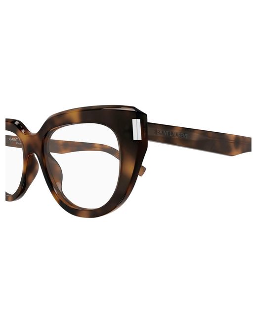 Saint Laurent Black Sl 828 003 Optical Frames Acetate Transparent Cat Eye
