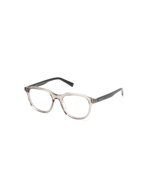Timberland Black Tb50063 057 Optical Frames Injected Round Normal