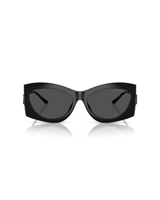 Michael Kors Black Mk2235U Navarra 300587 Sunglasses Injected Geometric Normal