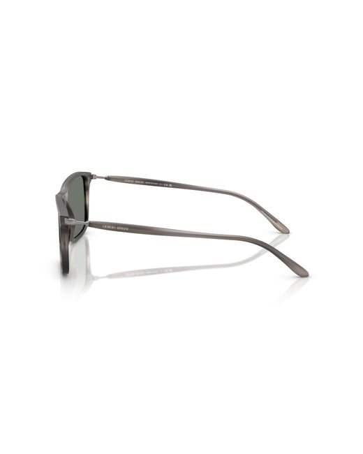 Giorgio Armani Black Ar8218 616611 Sunglasses Acetate Squared Normal for men