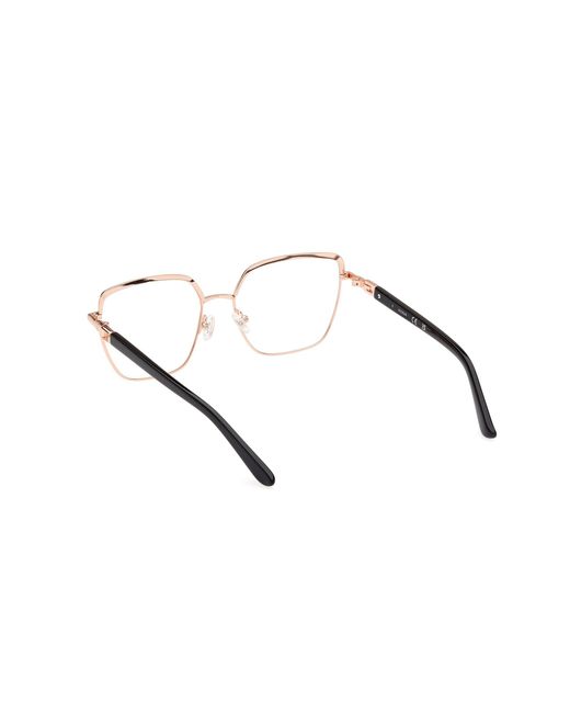 Guess Black Gu2983 005 Optical Frames Metal Geometric Normal
