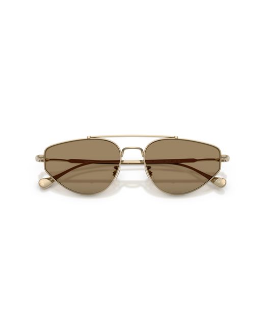 Oliver Peoples Black X Jil Sander Ov1371St Edition 5 503553 Sunglasses Titanium Geometric Normal