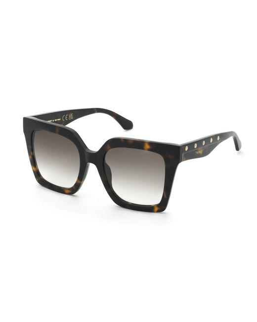 Twinset Black Stw105 04Bl Sunglasses Acetate Squared Normal Shaded