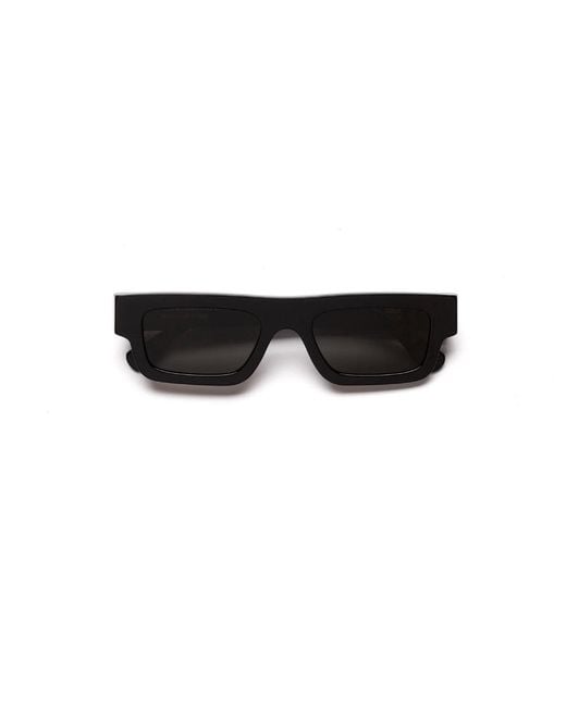 Retrosuperfuture Black Zw5 Colpo Sunglasses Acetate Squared Normal