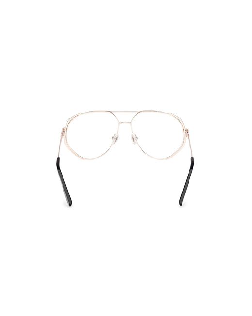Guess Black Gu50247 002 Optical Frames Metal Pilot Normal