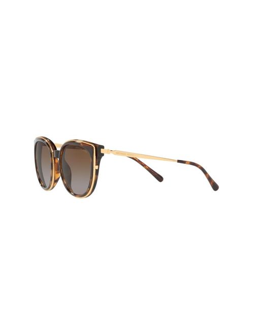 Michael Kors Black Mk2089U Bal Harbour 3333T5 Sunglasses Plastic Squared Polarized Nuanced