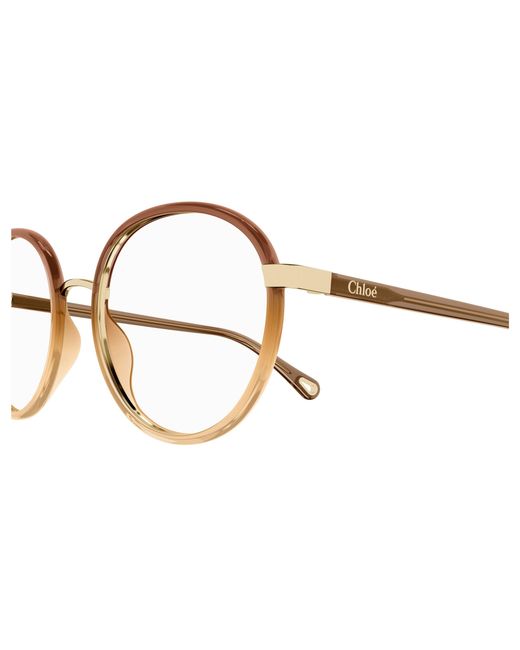 Chloé Black Ch0033O 008 Optical Frames Bio-Inject Transparent Round