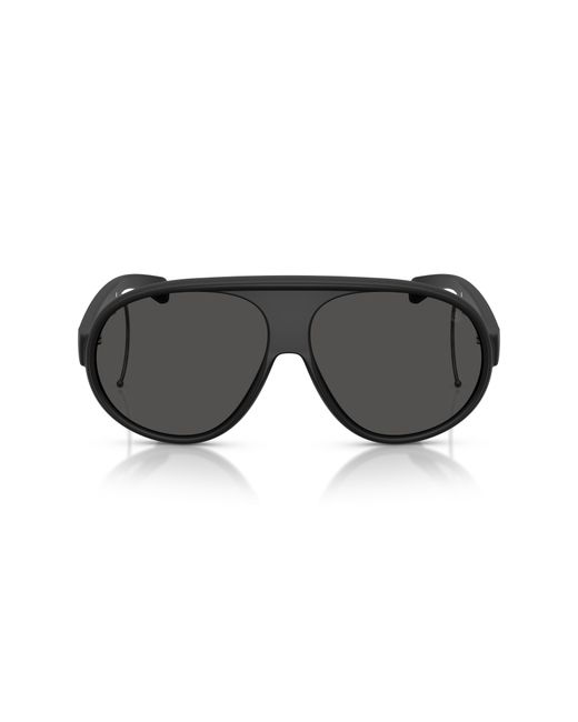 Moncler Black Me8007U Vantaj 500687 Sunglasses Injected Pilot Normal