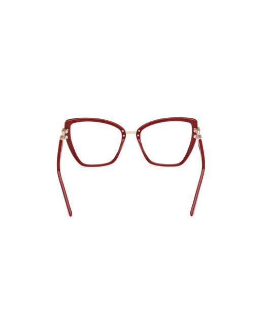 Guess Black Gu50180 066 Optical Frames Acetate Cat Eye Normal
