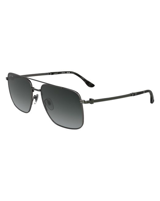 Lacoste Black L272S 035 Sunglasses Metal Squared Normal for men