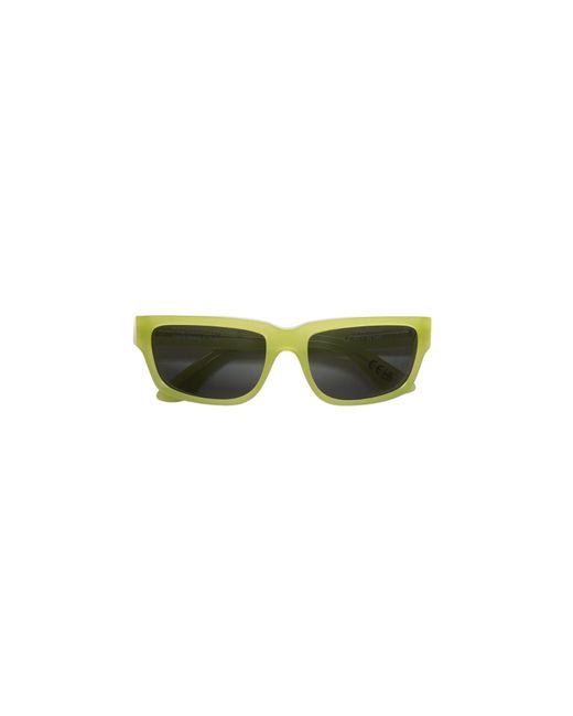 Retrosuperfuture Green 9La Thelonius Lime Sunglasses Acetate Squared Normal