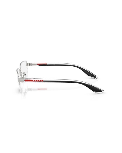 Prada Linea Rossa Black Ps 51Sv 1Bc1O1 Optical Frames Metal Pillow Normal for men