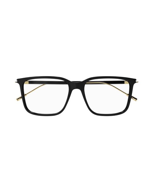 Gucci Black Gg1273O 001 Optical Frames Plastic Squared for men