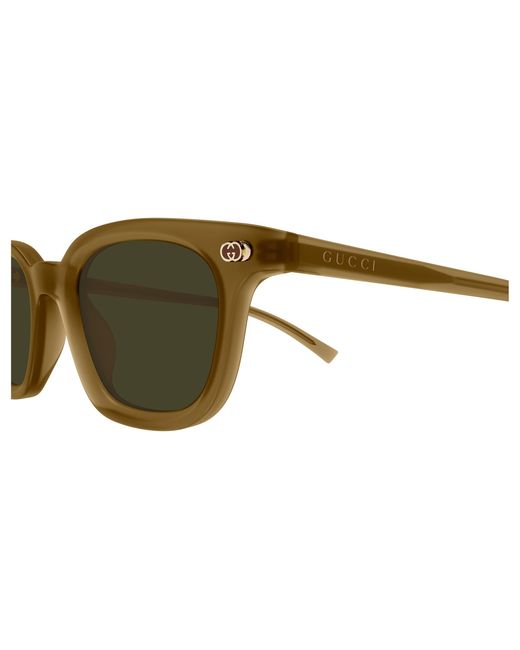 Gucci Black Gg1946S 003 Sunglasses Acetate Round for men
