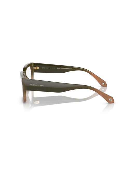 Giorgio Armani Black Ar7243U 5982 Optical Frames Acetate Squared Normal for men