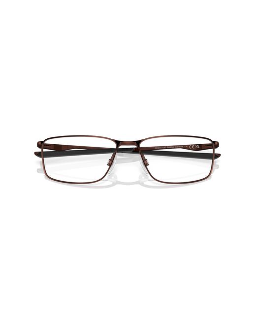 Oakley Black Ox3217 Socket 5.0 321713 Optical Frames Metal Transparent Squared Normal for men