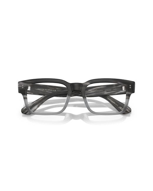 Oliver Peoples Black Ov5470U Hollins 1124 Optical Frames Acetate Transparent Squared Normal for men