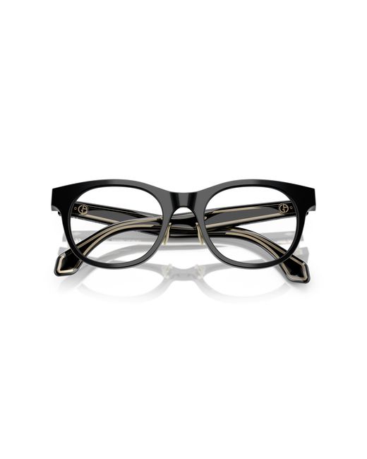 Giorgio Armani Black Ar7269 5001 Optical Frames Acetate Round Normal