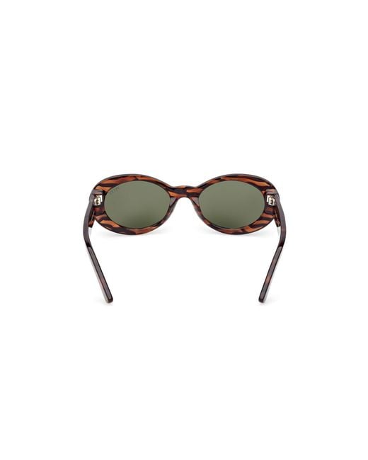 Emilio Pucci Black Ep0234 56N Sunglasses Acetate Round Normal