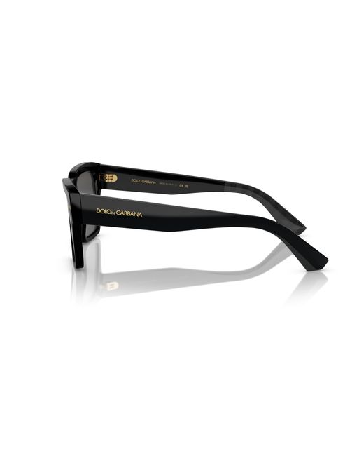 Dolce & Gabbana Black Dg4431 501/87 Sunglasses Acetate Squared Normal for men