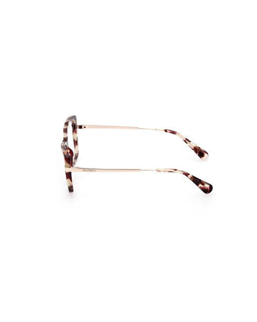 MAX&Co. Black Mo5113 055 Optical Frames Injected Cat Eye Normal