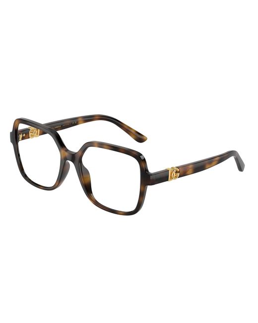 Dolce & Gabbana Black Dg5105U 502 Optical Frames Injected Squared Normal