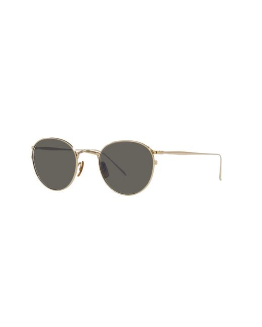 Oliver Peoples Black Ov1311St G. Ponti-4 5035R5 Sunglasses Titanium Pantos Normal