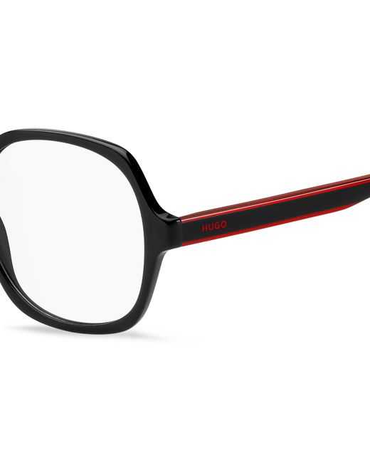 Boss Black Hg 1302 Oit Optical Frames Acetate Geometric