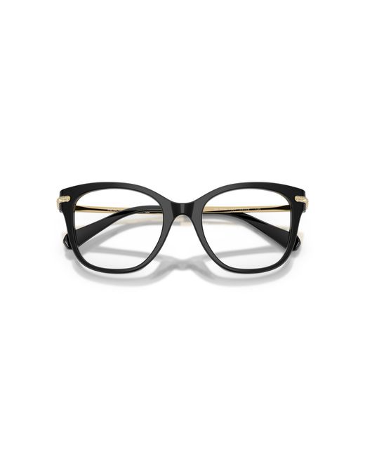 Swarovski Black Sk2044 1001 Optical Frames Acetate Squared Normal