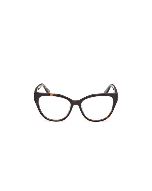 Guess Black Gm50061 52 Optical Frames Acetate Cat Eye Normal