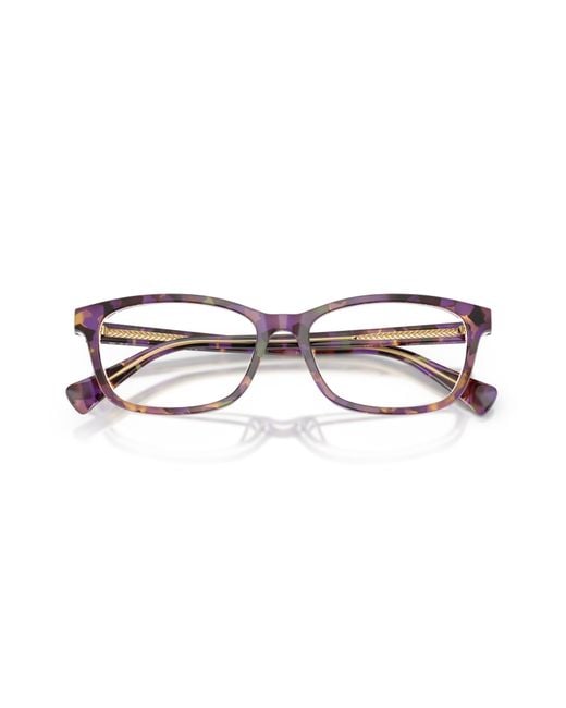 Ralph Lauren Black Ra7194U 6303 Optical Frames Acetate Transparent Squared Normal