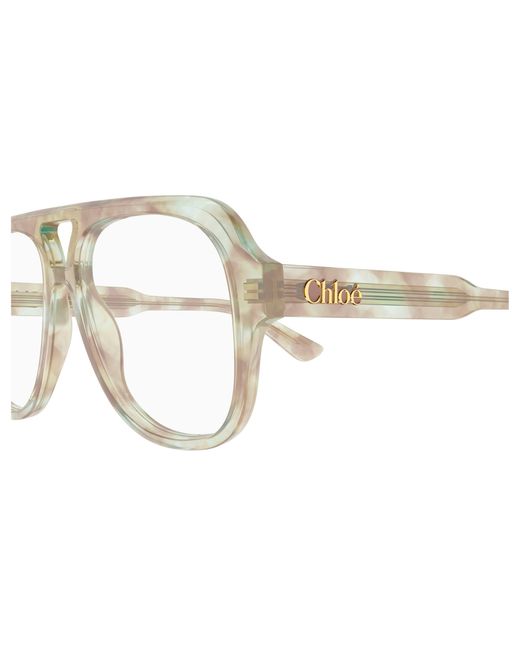 Chloé Black Ch0339O 005 Optical Frames Acetate Transparent Pilot