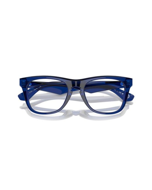 Burberry Black Be2409 4110 Optical Frames Acetate Transparent Squared Normal for men