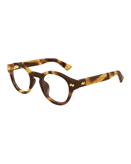 Bottega Veneta Black Bv1444Oa 002 Optical Frames Acetate Transparent Round