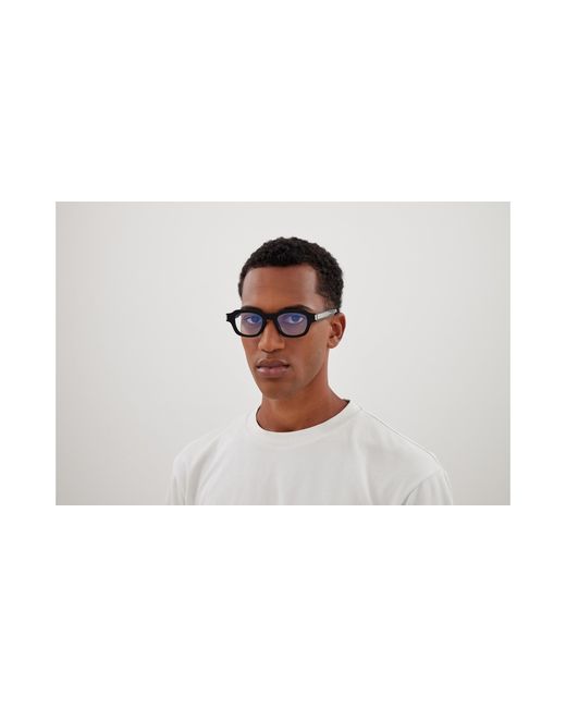 Saint Laurent Black Sl 791 Opt 001 Optical Frames Acetate Transparent Squared