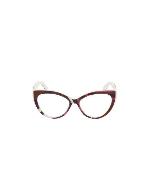 Emilio Pucci Black Ep5215 099 Optical Frames Acetate Cat Eye Normal