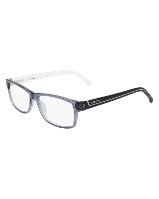 Lacoste Black L2707 035 Optical Frames Injected Squared Normal Photochromatic for men