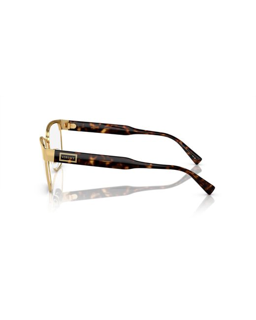 Versace Black Ve1264 1460 Optical Frames Metal Pillow Normal for men
