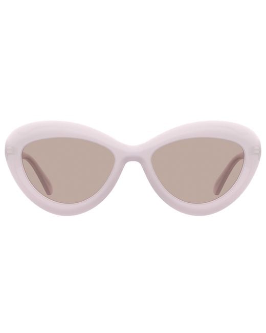 Moschino Black Mos163/S 35J/U1 Sunglasses Plastic Cat Eye