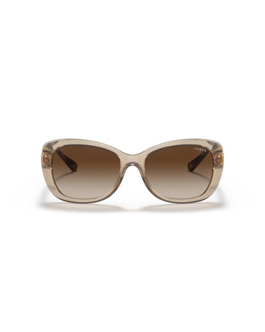 Vogue Eyewear Black Vo2943Sb 299013 Sunglasses Injected Butterfly Normal Shaded