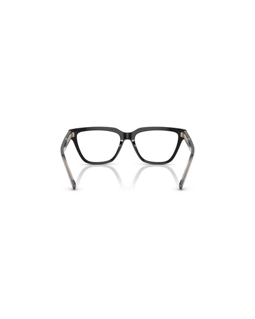 Emporio Armani Black Ea3208 5017 Optical Frames Acetate Transparent Cat Eye Normal