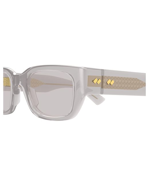 Bottega Veneta Black Bv1401Sa 004 Sunglasses Acetate Squared